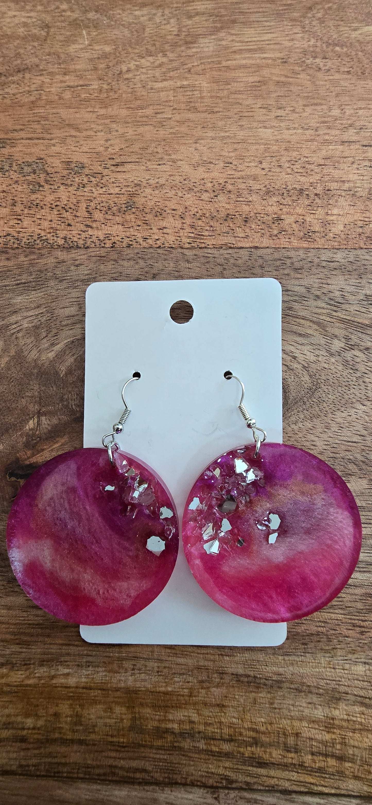 Pink Crystals (Circle)