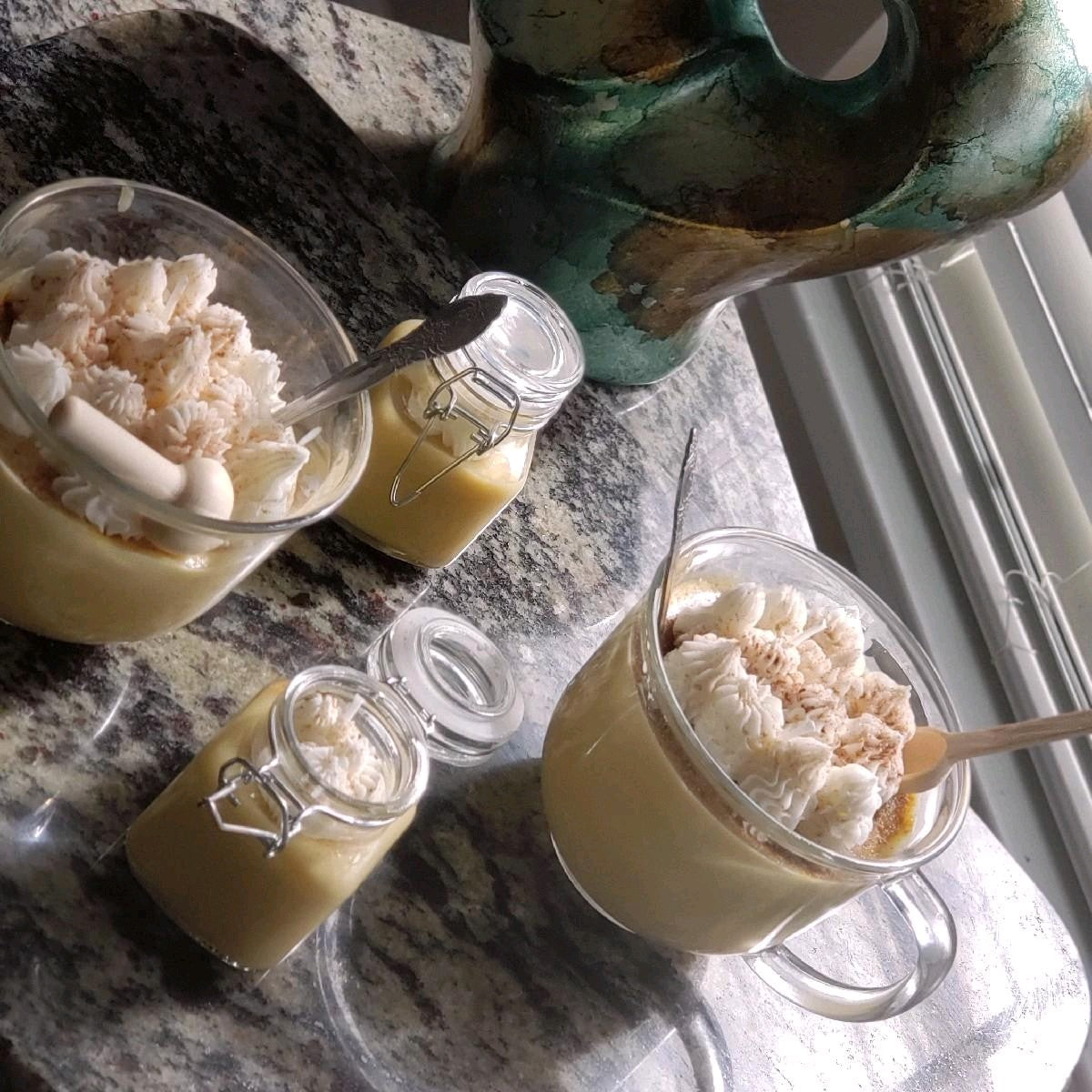 Cappuccino candle