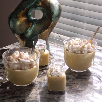 Cappuccino candle