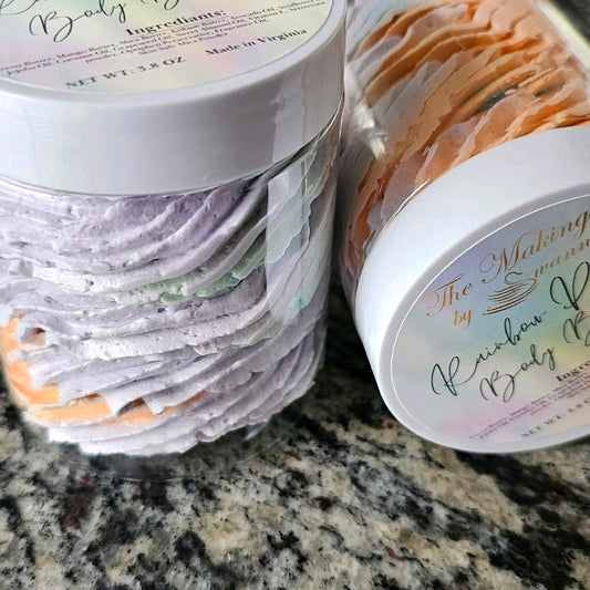 Rainbow Passion whipped body butter 4.0 oz