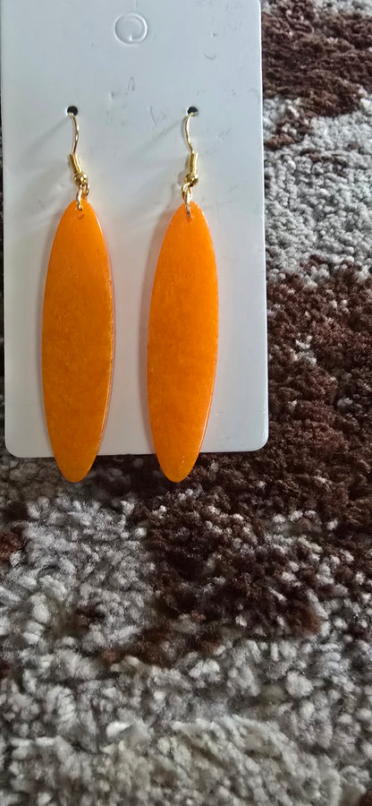Ellipse shaped Earrings