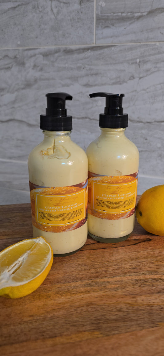 Citrus Lemon moisturizing body lotion/cream