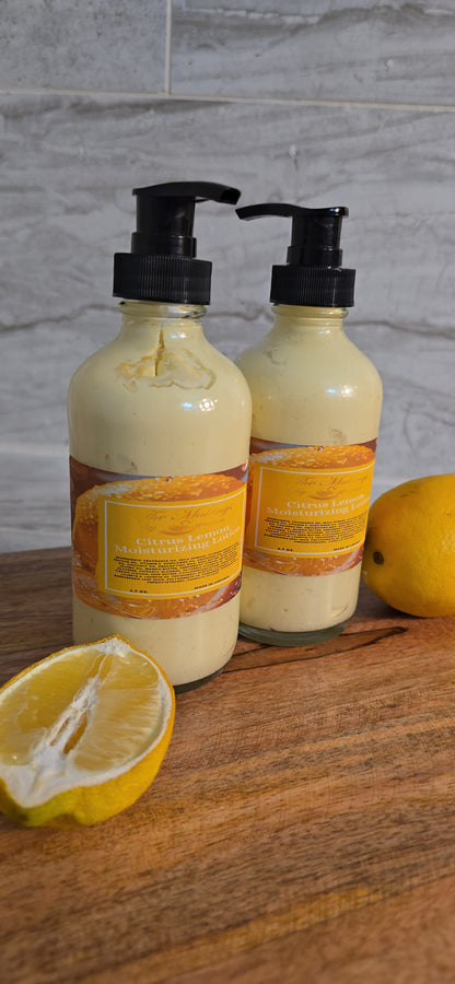 Citrus Lemon moisturizing body lotion/cream