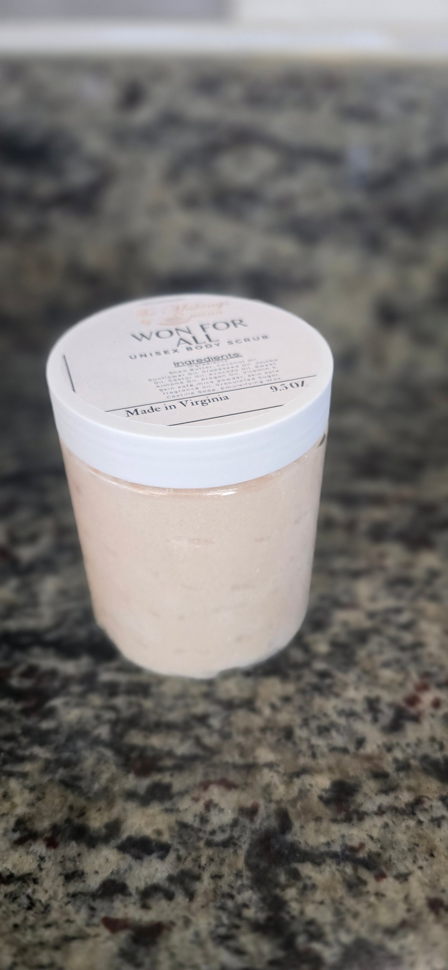 Won for all body scrub 9.7