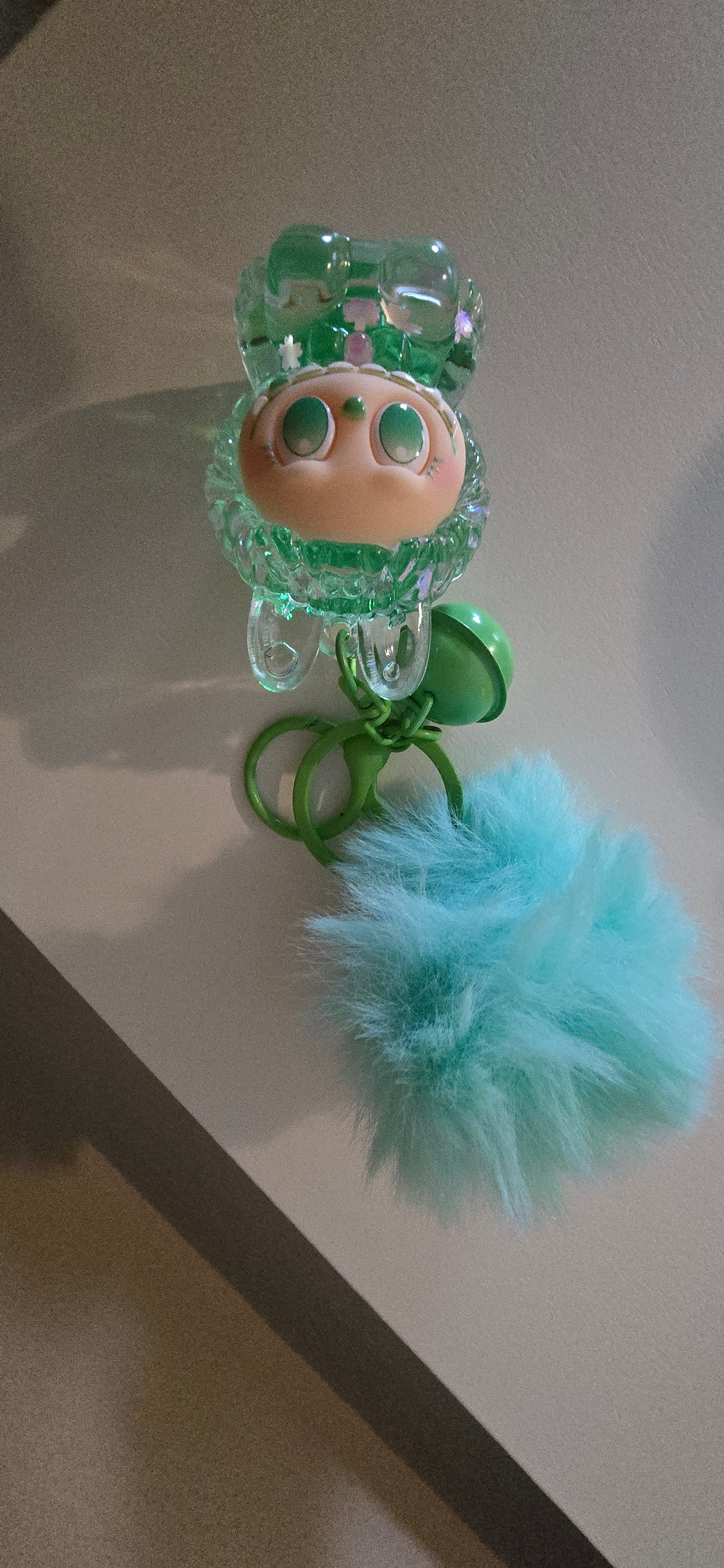 Green Little Monster Keychain – The Makings by Swann