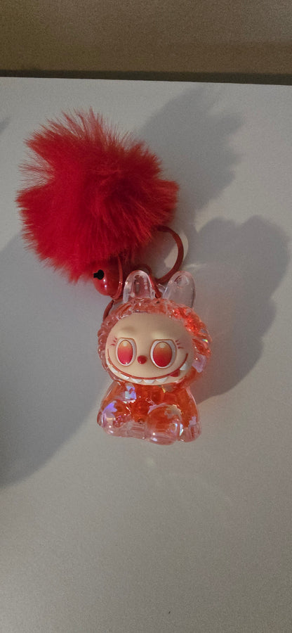 Red Little Monster Keychain