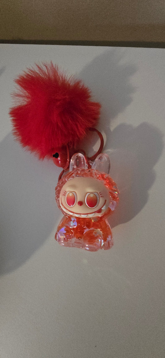 Red Little Monster Keychain