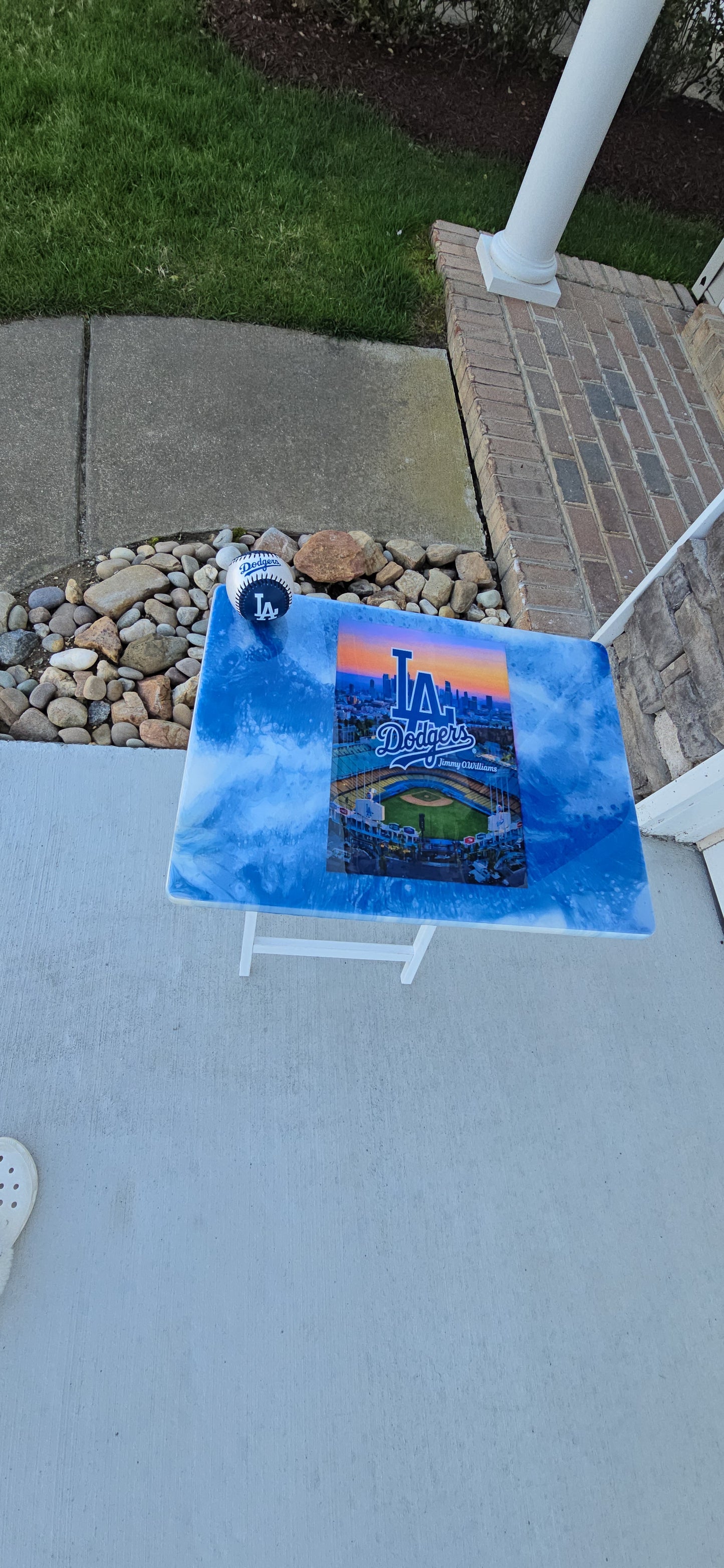 Customized acrylic art dinner tray *please read description before ordering*