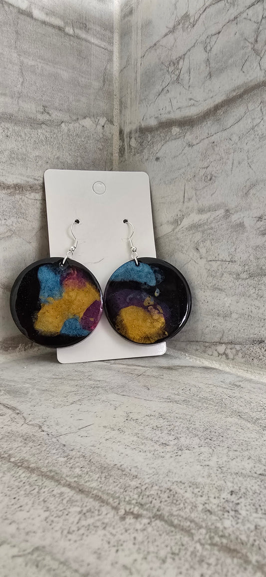 Medium size out of this world earrings