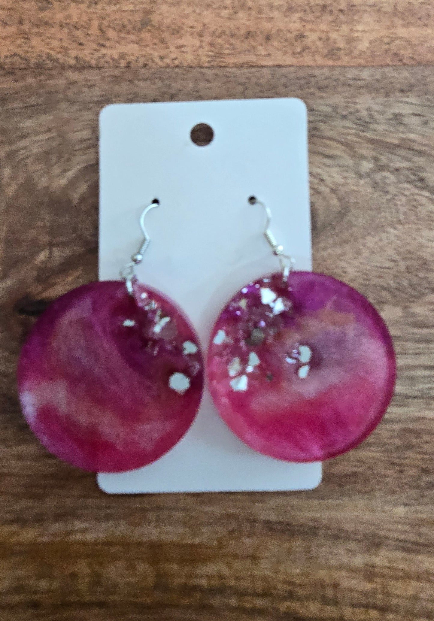 Pink Crystals (Circle)