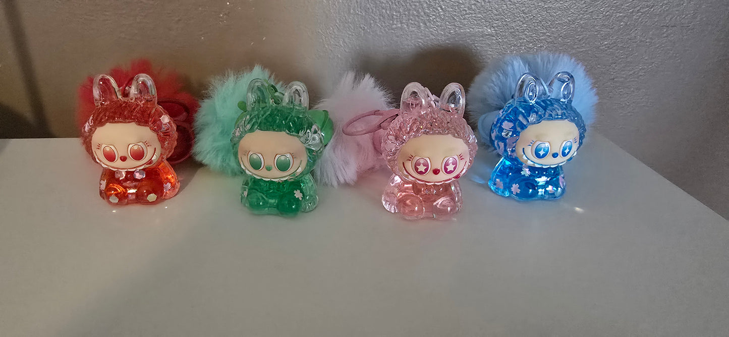 Green Little Monster Keychain