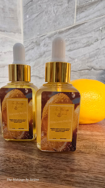 Citrus Lemon Body Oil 1.2 fl oz