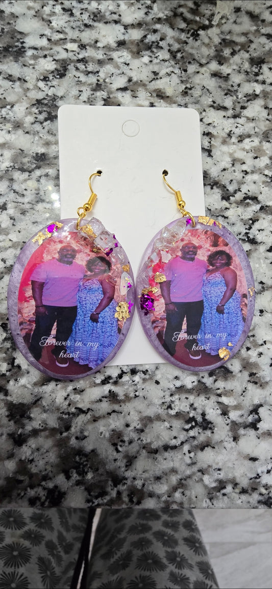 Personalized Earrings with picture