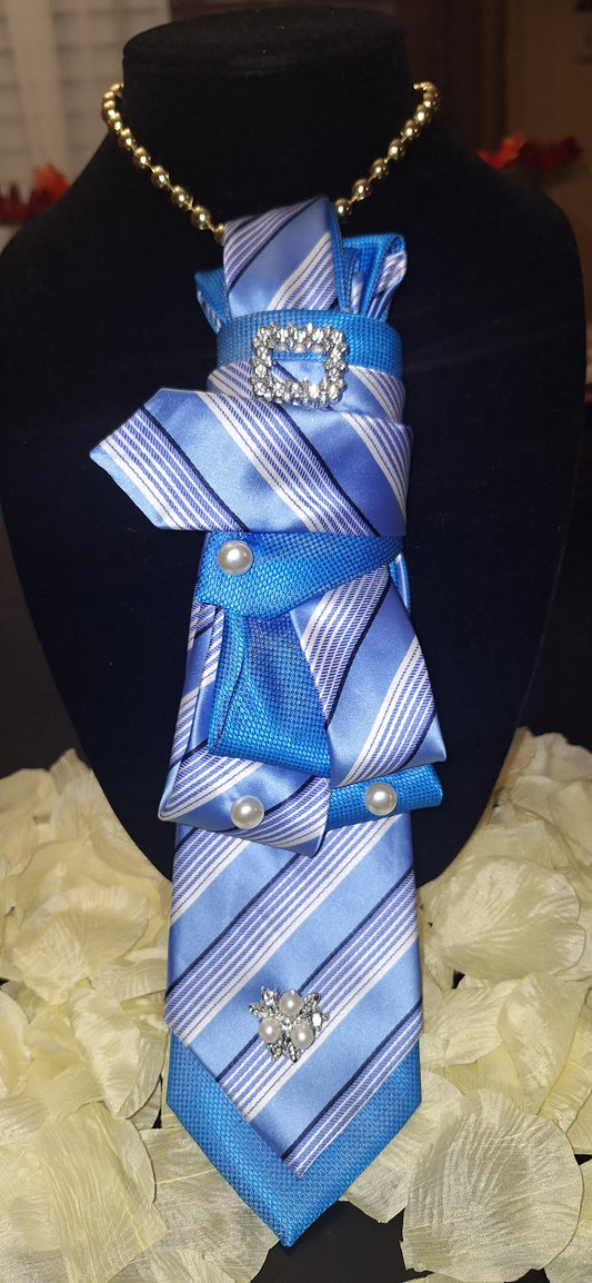 Blue Royalty Double Stack- by Pretti Gurlz