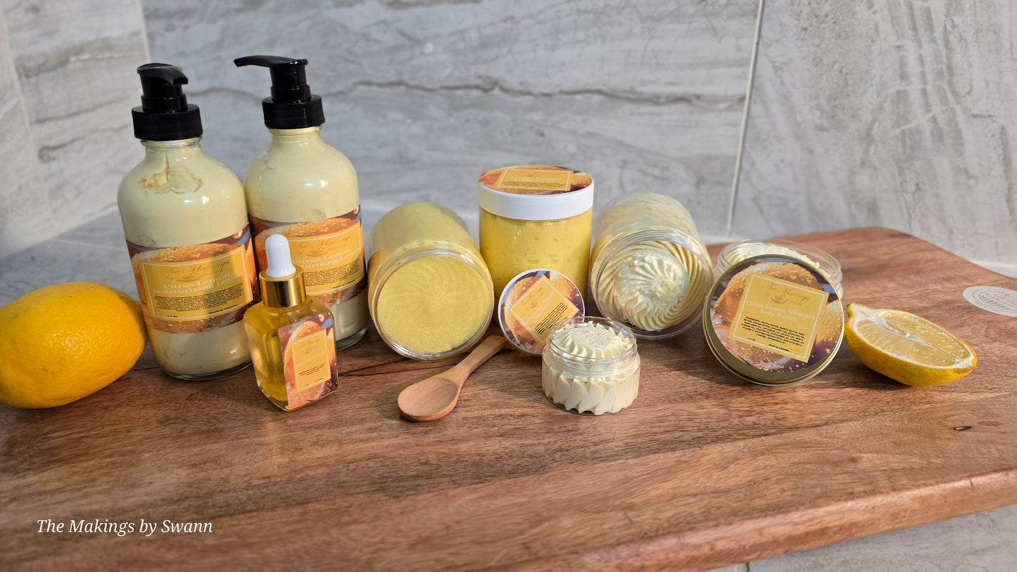 Citrus Lemon moisturizing body lotion/cream