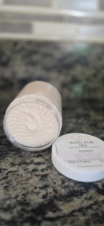 Won for all body scrub 9.7