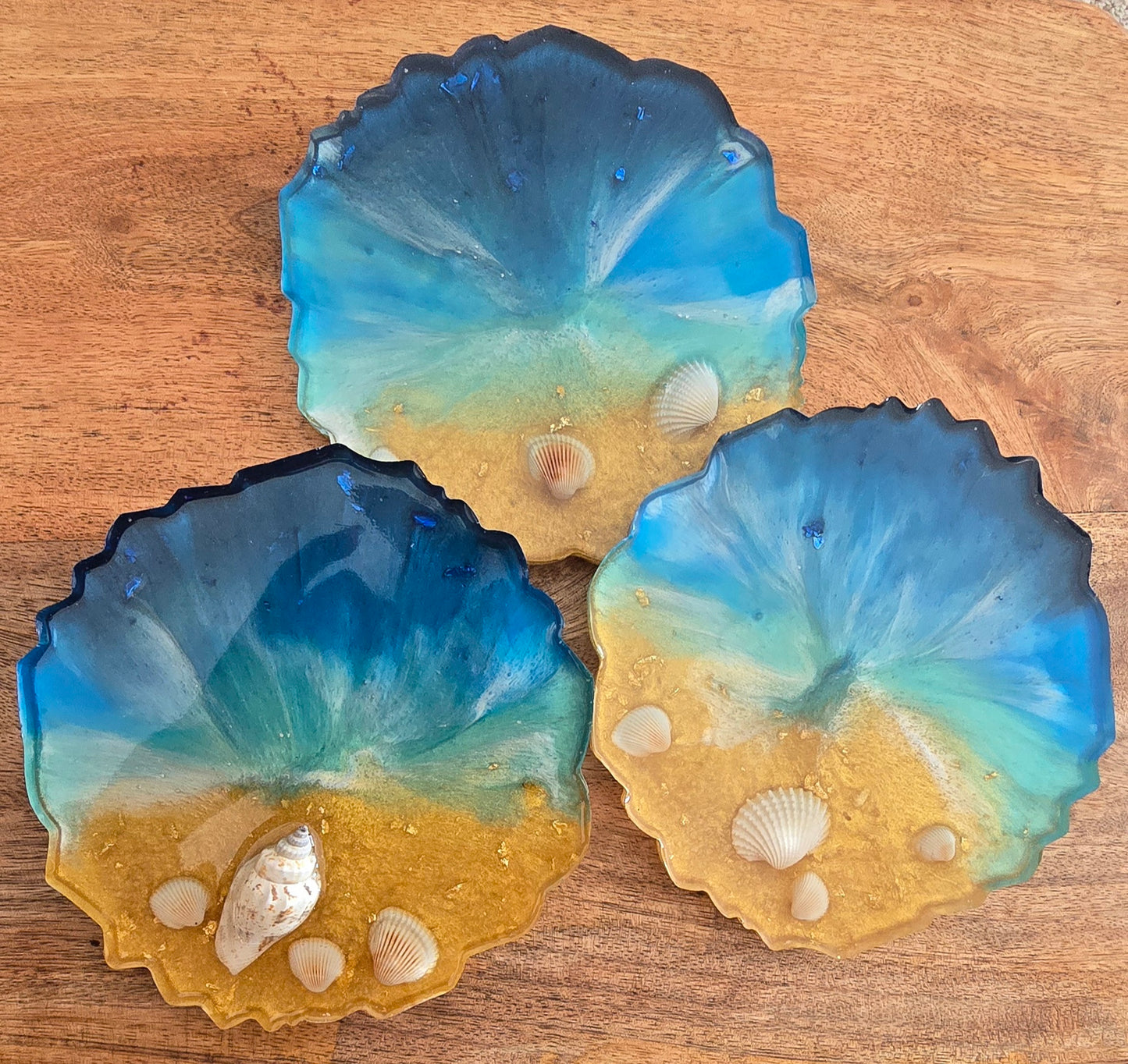 Ocean Themed Coasters (Set of 3)