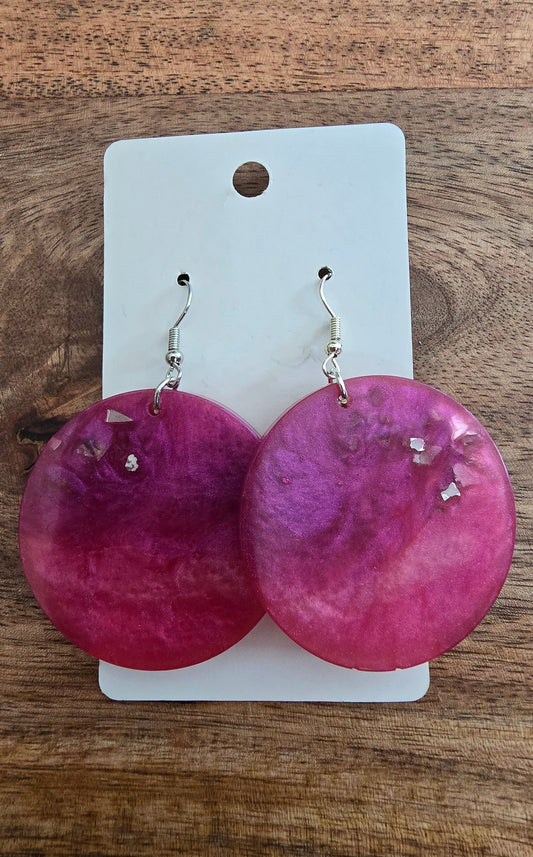 Pink Crystals (Circle)