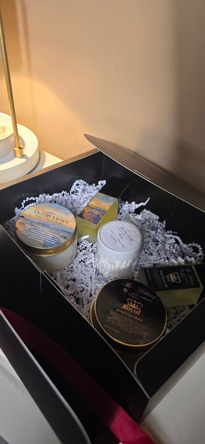 Men’s Luxury Gift Box (includes 2 oils, 2 balms, 1 unisex body butter)