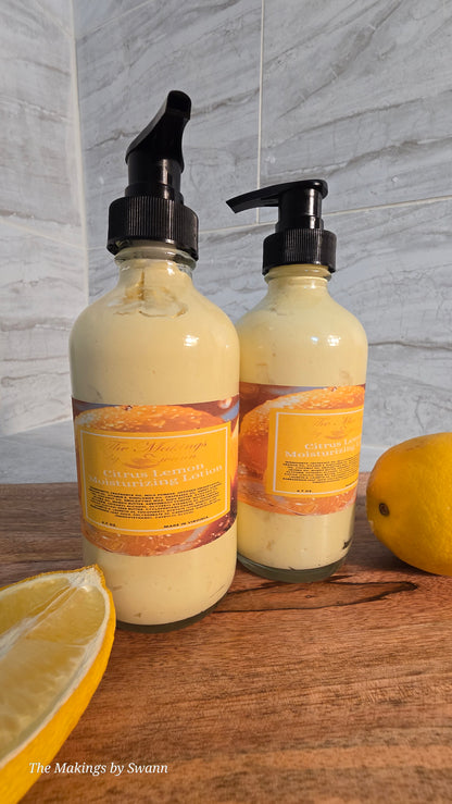 Citrus Lemon moisturizing body lotion/cream